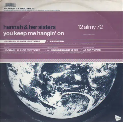 Hannah & Her Sisters - You Keep Me Hangin' On
