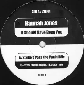 Hannah Jones - It Should Have Been You