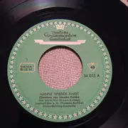 7inch Vinyl Single - Hanne Wieder - Jugendliebe A.D. - Hanne Wieder Singt Chansons Von Mascha Kaléko - EP