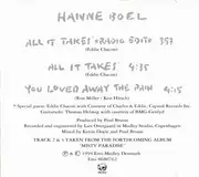 CD Single - Hanne Boel - All It Takes
