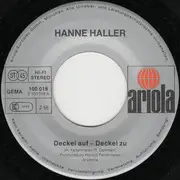 7inch Vinyl Single - Hanne Haller - Deckel Auf - Deckel Zu