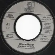 7inch Vinyl Single - Hanne Haller - Die Nacht Der Wölfe