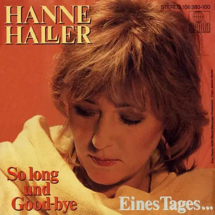 Hanne Haller - So Long Und Good-Bye