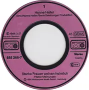 7inch Vinyl Single - Hanne Haller - Starke Frauen Weinen Heimlich