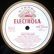 LP - Hannes Messemer - Spricht Mao Tse-Tung Gedichte Reden Interviews Ansichten