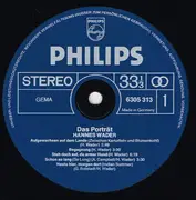 LP - Hannes Wader - Das Portrait - Gatefold