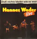 LP - Hannes Wader - Live - Dass Nichts Bleibt Wie Es War