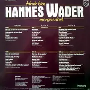LP-Box - Hannes Wader - Heute Hier, Morgen Dort