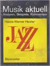 Paperback - Hanns W Heister - Jazz. Für die Sekundar- und Studierstufe - Sehr Selten