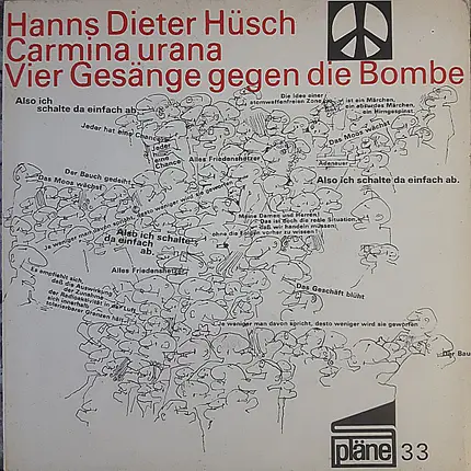 Hanns Dieter Hüsch - Carmina Urana Vier Gesänge Gegen Die Bombe