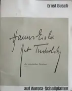 2x7inch Vinyl Single - Eisler, Tucholsky, Busch - An Preußischen Kaminen - Mono