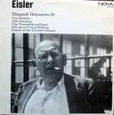 LP - Hanns Eisler - Klingende Dokumente 3