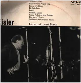 Hanns Eisler - Lieder miit Ernst Busch - 2
