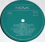 LP - Hanns Eisler - Kammermusik Aus Dem Exil