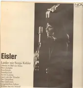 LP - Hanns Eisler/Sonja Kehler - Lieder mit Sonja Kehler