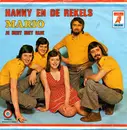 7inch Vinyl Single - Hanny En De Rekels - Mario / Je Bent Niet Rijk - Orange injection mould labels