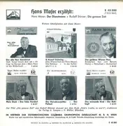 7inch Vinyl Single - Hans Moser - Hans Moser Erzählt: Der Dienstmann - Die Genaue Zeit