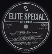LP - Hans Moser - Unvergesslich
