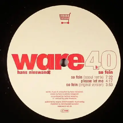 HANS NIESWANDT - SO FEIN