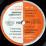7inch Vinyl Single - Hans A. Traber - Singende Landschaft (Vogelgesänge)