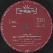 LP - Hans A. Traber - Stereokonzert Der Vogelstimmen (Vogelgesänge Und Andere Tierstimmen Aus Wald Und Flur)