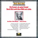 Double CD - Hans Albers & Heinz Rühmann , Johannes Heesters - Ein Freund, Ein Guter Freund / Durch Dich Wird Diese Welt Erst Schön