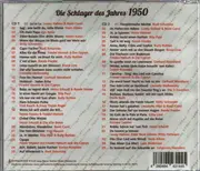 Double CD - Hans Albers / Rudi Schuricke / Johannes Heesters a.o. - Ohrwürmer - Die Schlager Des Jahres 1950