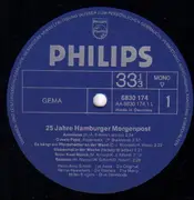 LP - Hans-Arno Simon / Lys Assia / The Merry Miller Singers a.o. - 25 Jahre Hamburger Morgenpost