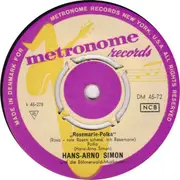 7inch Vinyl Single - Hans Arno Simon Und Die Böhmerwald Musikanten - Rosemarie-Polka / Ja, Ja, Ja, Wie Wunderschön