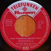 7inch Vinyl Single - Hans Arno Simon - Intime Tanzmusik