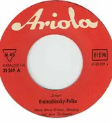 7inch Vinyl Single - Hans Arno Simon - Warte Noch Marie / Krotoschinsky-Polka - Company Sleeve