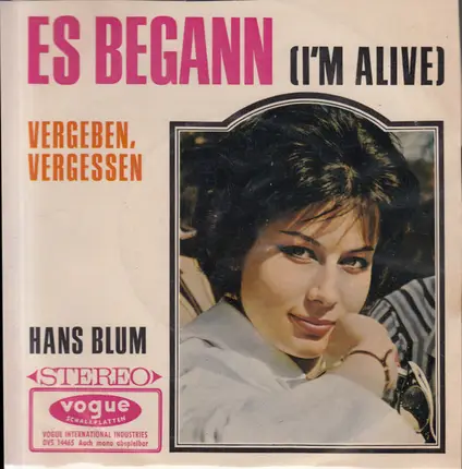 Hans Blum - Es Begann (I'm Alive)