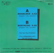 7inch Vinyl Single - Hans Blum - Menschen