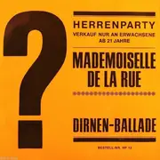 7inch Vinyl Single - Hans Der Sachse - Mademoiselle De La Rue