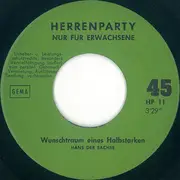 7inch Vinyl Single - Hans Der Sachse - Striptease Paula