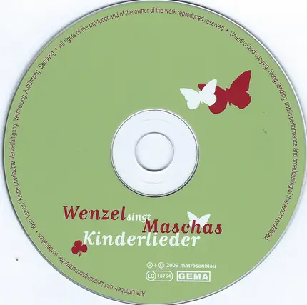 Hans-Eckardt Wenzel - Maschas Kinderlieder