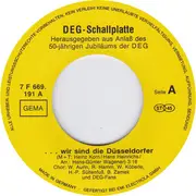 7inch Vinyl Single - Hans Heinrichs , Ralph Marquis - ... Wir Sind Die Düsseldorfer / Laßt Uns Freunde Sein