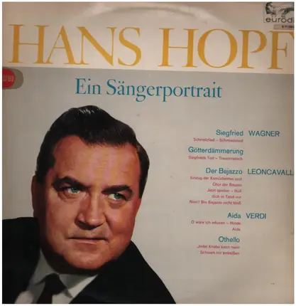 Hans Hopf - Ein Sängerportrait (Wagner, Leoncavallo, Verdi)
