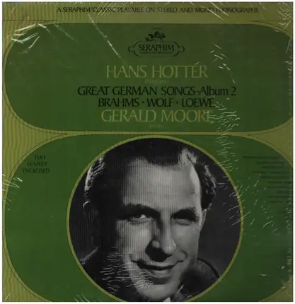 Hans Hotter - Gerald Moore - Great German Songs -Album 2