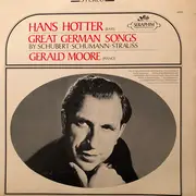 LP - Hans Hotter , Gerald Moore - Great German Songs - Mono, booklet