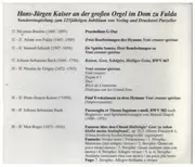 CD - Hans-Jürgen Kaiser - an der großen Orgel im Hohen Dom zu Fulda