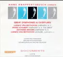 Double CD - Beethoven , Schubert , Brahms - Hans Knappertsbusch conducts great symphonies & overtures - Mono, Fatbox