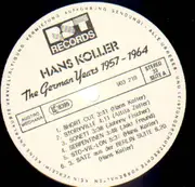 LP - Hans Koller - The German Years 1957-1964