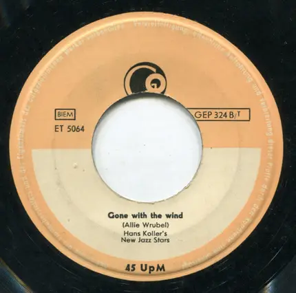 Hans Koller New Jazz Stars - Summertime / Gone With The Wind