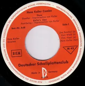 Hans Koller Quartet - Hans Koller Combo