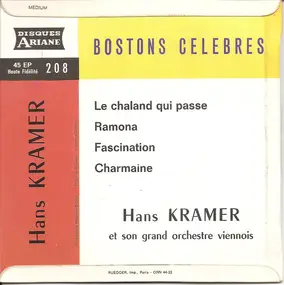 Hans Kramer Et Son Grand Orchestre Viennois - Bostons Celebres