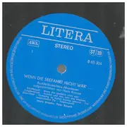LP - Hans Krause - Wenn Die Seefahrt Nicht Wär'...  (Kuddeldaddeldus Abenteuer) - Dark blue labels w/ silver font