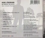 CD - Hans Lüdemann - Between The Keys - Das Virtuelle Klavier - Digipak