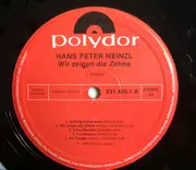 Double LP - Hans Peter Heinzl - Wir Zeigen Die Zehne