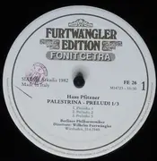 LP - Hans Pfitzner/ Boris Blacher - Palestina-Preludi 1/3, Sinfonia In Do Op. 46 - Musica Concertante Op. 10 - +Insert